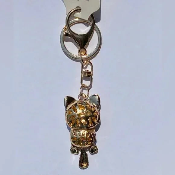 Kitten Keychain Bag Charm NWT - Picture 2 of 2